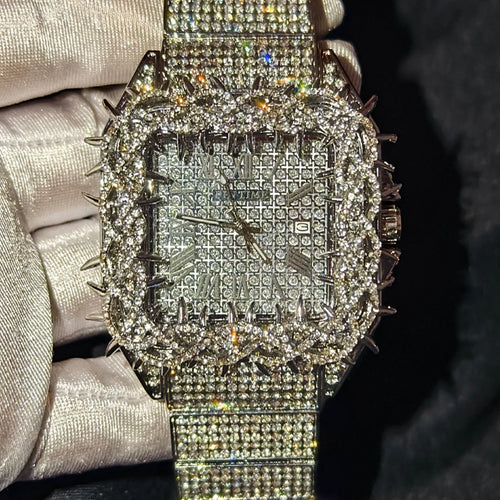 Shine — Emerald Stone Hip Hop Watch