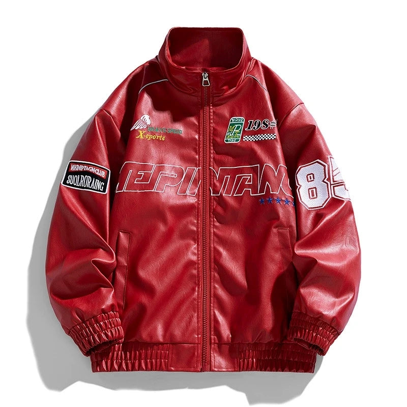 Neon Rider Moto Jacket