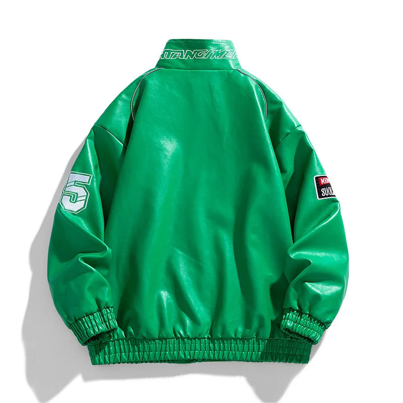 Neon Rider Moto Jacket